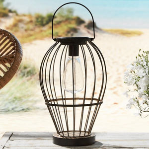 LANTERNA A RICARICA SOLARE DA ESTERNO CARLOW LUXFORM