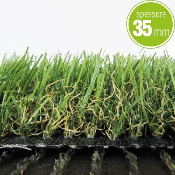 ERBA SINTETICA SEMPREVERDE  35 MM VERDELOOK ROTOLO 2X3 METRI