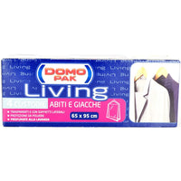 CUSTODIE ABITI E GIACCHE 4 PEZZI PROF. LAVANDA 65X95 CM DOMOPACK LIVING