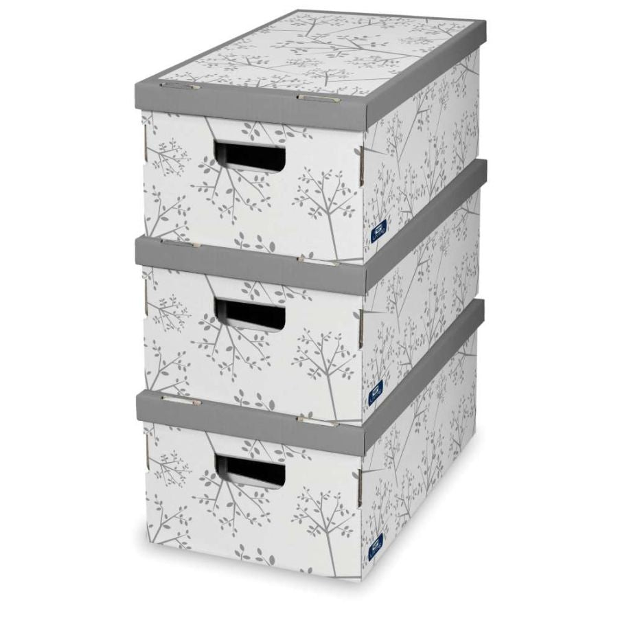 SCATOLE PER ARMADI SET 3  CARTONE 29X52X20CM DOMOPACK LIVING