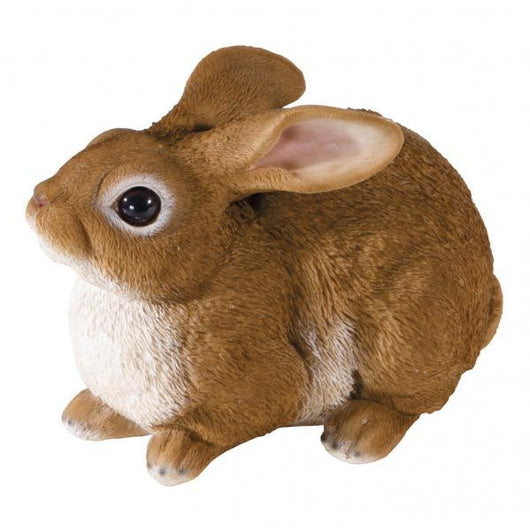 LEPRE DA GIARDINO IN POLIRESINA MISURA 22,5X14X16 CM