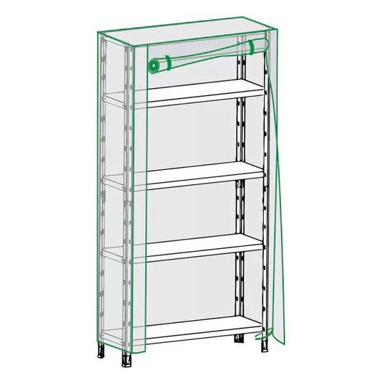 CUSTODIA PROTETTIVA TRASPARENTE COPRISCAFFALE  DOMOPACK LIVING