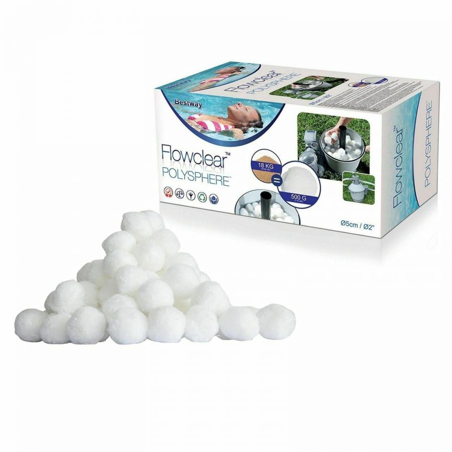 SFERE PER FILTRAZIONE FLOWCLEAR POLYSPHERE 500GR