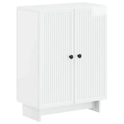 Mobiletto da Bagno EDE Bianco Lucido 59,5 x 31 x 80 cm 895959