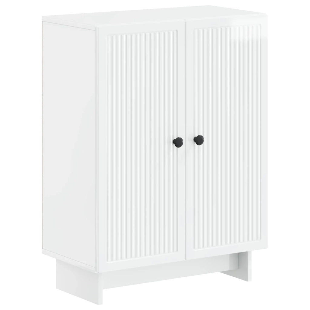 Mobiletto da Bagno EDE Bianco Lucido 59,5 x 31 x 80 cm 895959