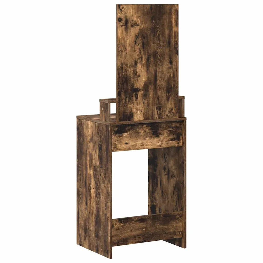 Tavolo da Trucco Rovere fumé 50 x 41 x 140 cm Legno multistrato 865131
