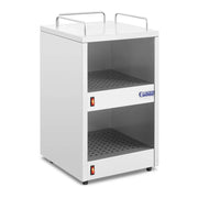 Scalda tazze elettrico professionale per caffè fino a 72 tazze 2 ripiani 55°C (dimensioni: 32 x 32 x 56 cm potenza: 140 W può contenere fino a 72 tazze) 14_0004269