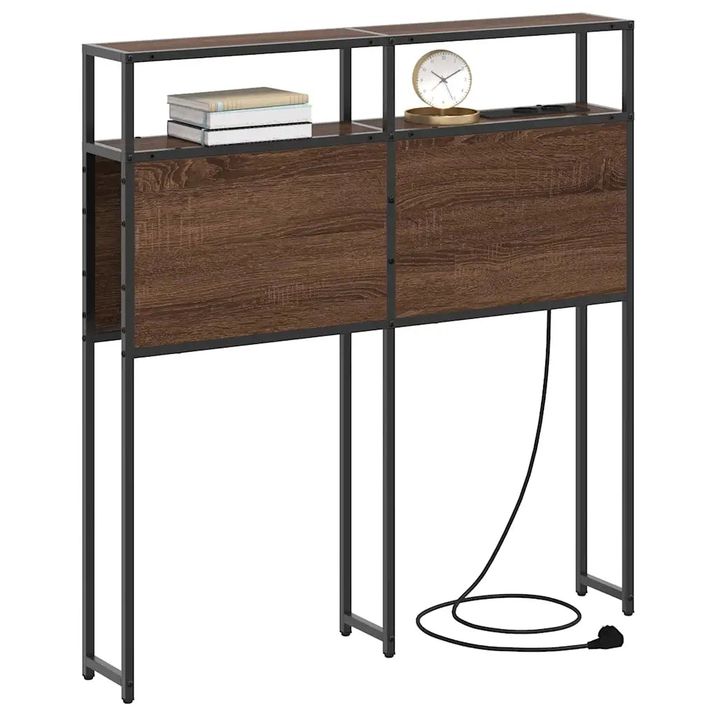 Testiera | Testata contenitore Rovere marrone Legno multistrato