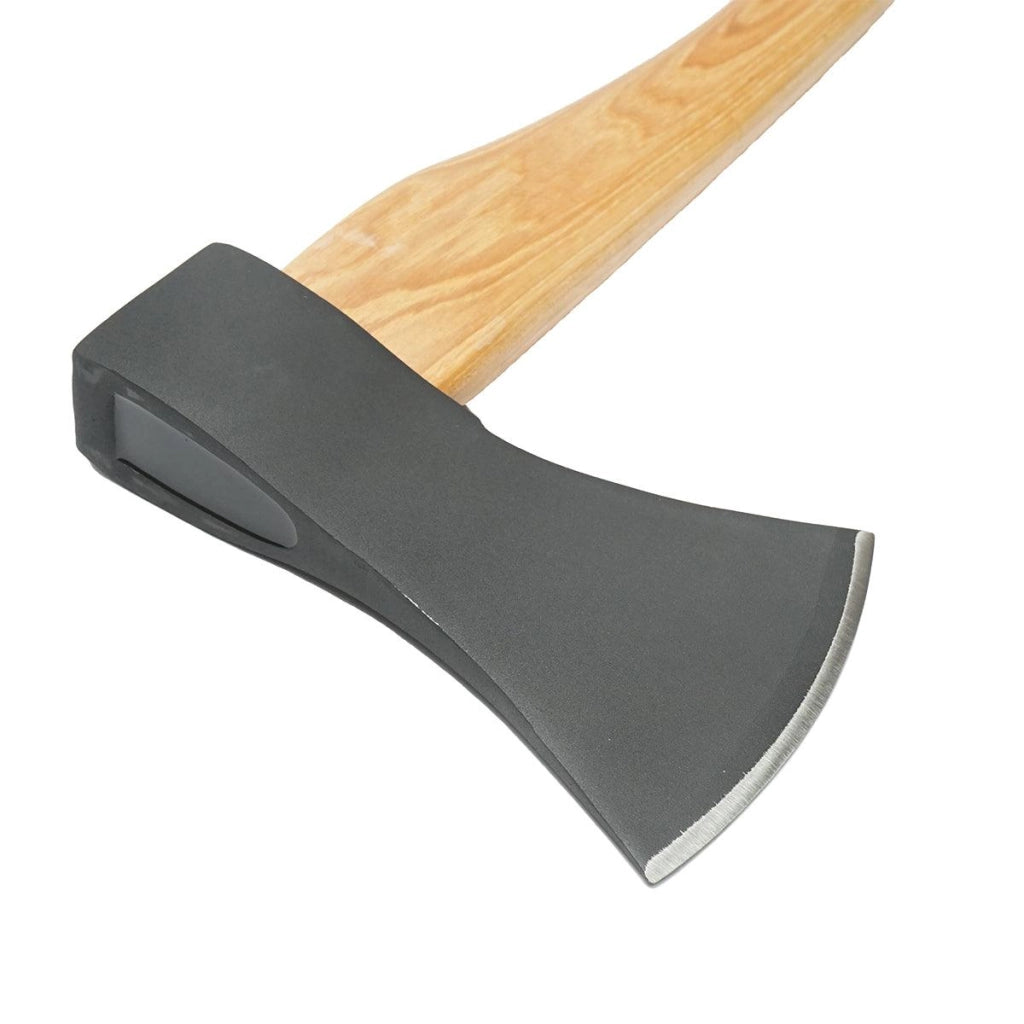 Ascia 1800g Lama Acciaio Manico in Legno 800mm. Ascia da Taglio Universale con Manico in Legno Scure Accetta Ascia Manico in Legno Lama Acciaio Breckner Germany