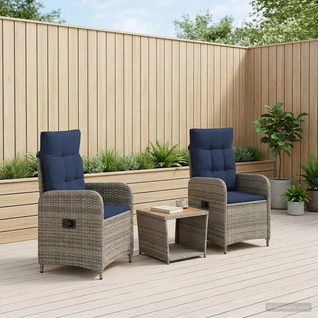Set Lounge da Giardino 3 pz 3422361