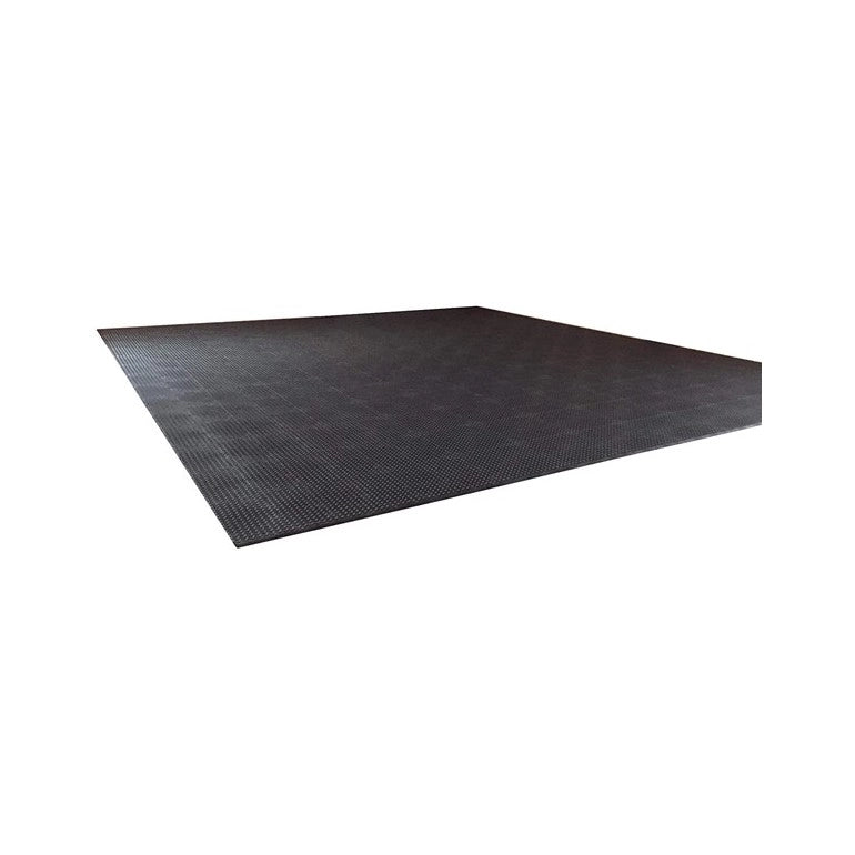 SET DA 4 PEZZI Piastrella morbida antiscivolo in PVC 50 x 50 cm con finitura "chicchi di riso"