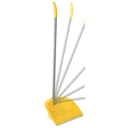 ALZA IMMONDIZIA + MANICO PLASTICA RECLINABILE APEX - CM 25 H.CM 82 + GOMMA- 15 pezzi