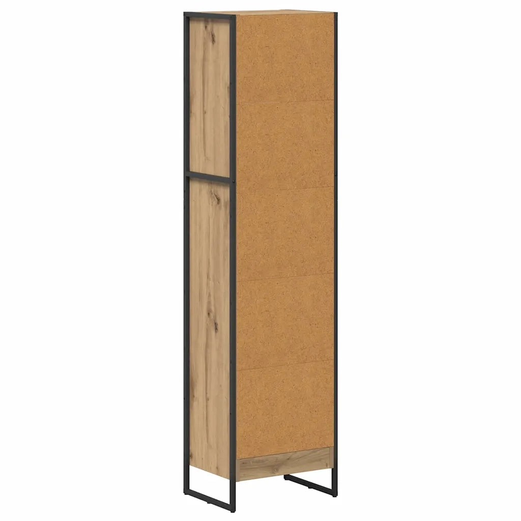 Armadio per Libri Rovere Artigianale 40 x 30 x 155 cm 886377