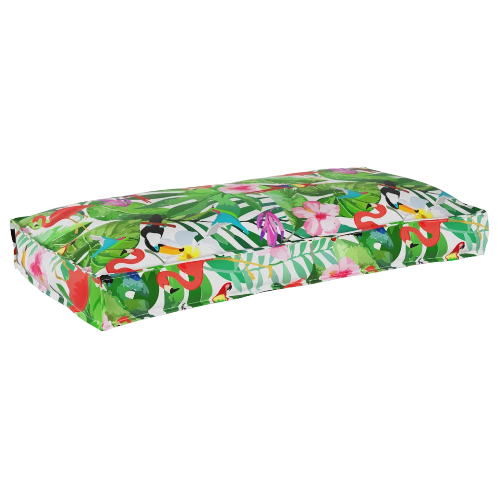 Cuscino per pallet per seduta/schienale Giungla tropicale 120x60x12 cm Fabbricato in Oxford