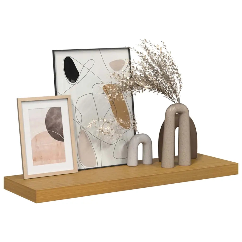 Scaffale da parete Beige 90 x 23,5 x 4 cm Legno multistrato