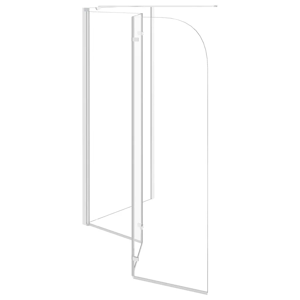 Cabina da Bagno 120x69x130 cm in Vetro Temperato Trasparente 146227