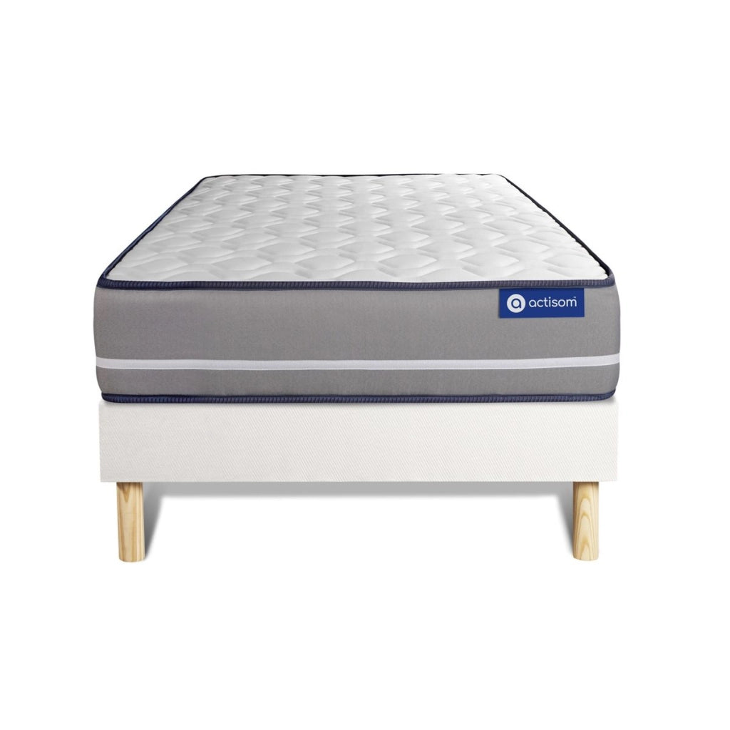 Kit rete e materasso matrimoniale Actilatex pur 80x200cm - Spessore : 20cm - Lattice e memory foam - rigido
