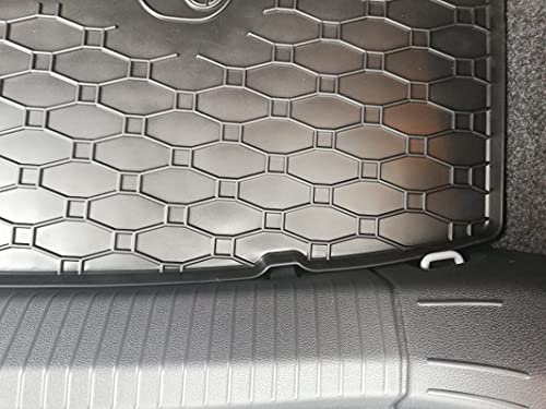 17B-437263 - Tappeto gomma baule - Volkswagen Polo AW dal 2017- , Posizione baule superiore e inferiore