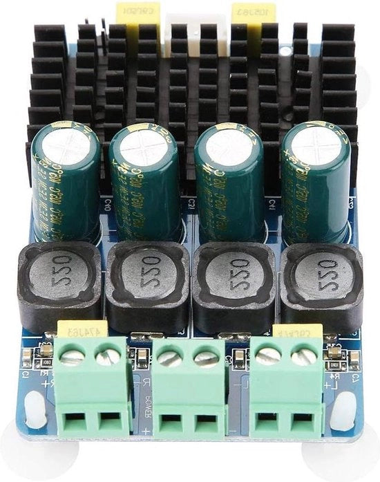 Pannello di Amplificazione Audio a Doppio Canale 100W + 100W DC 8V-32V Stereo Amplificatore Digitale Pannello HF20 - 100W Modulo di Amplificazione