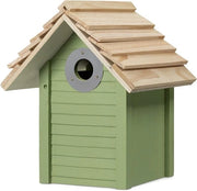 Casa per Uccelli in Legno di Pino - Nido per Piccoli Uccelli - Casa per Robinie, Titiri Blu e Sparvieri