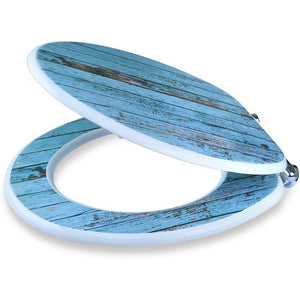 Sedile wc pumice  con abbassamento automatico del sedile wc.