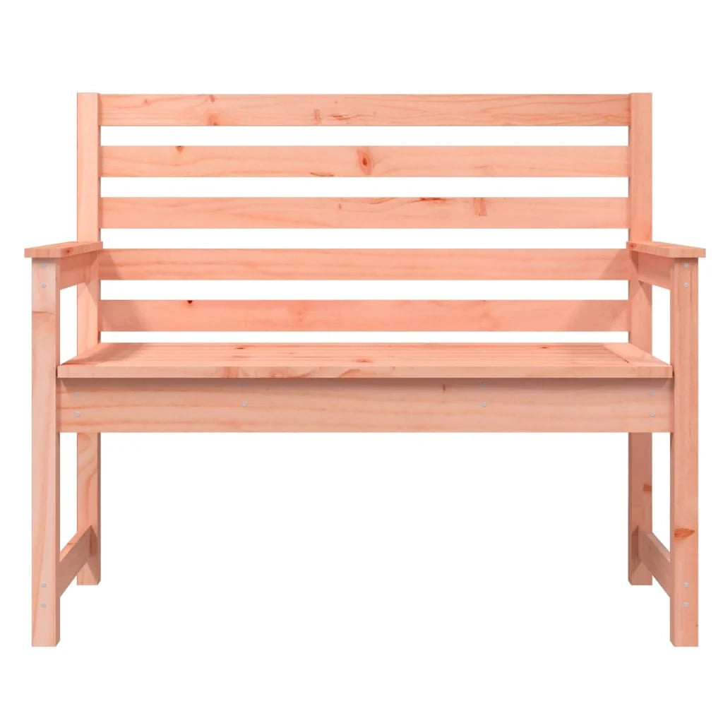 Panca da giardino mobili da esterno terrazza 109 x 48 x 91,5 cm legno massello di abete Douglas 02_0011161