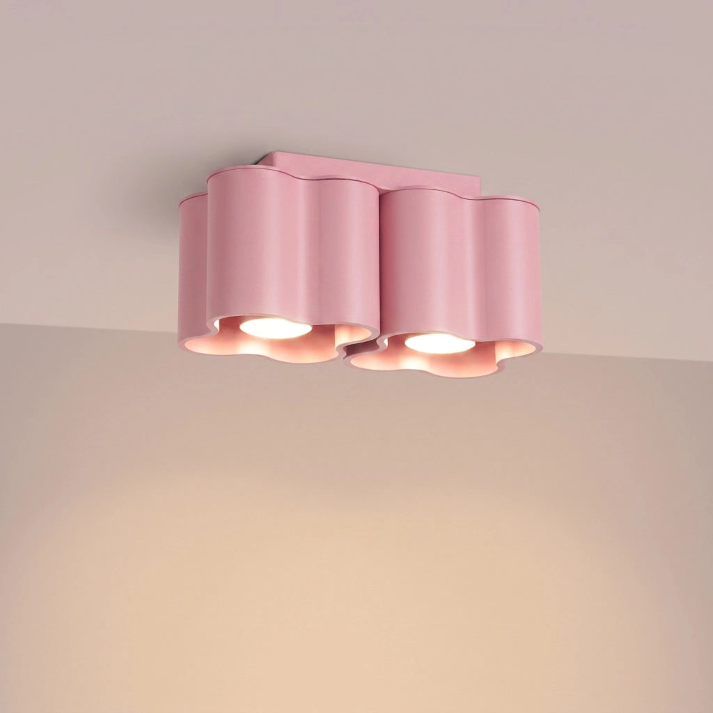 Plafoniera OVIO 2 rosa GU10