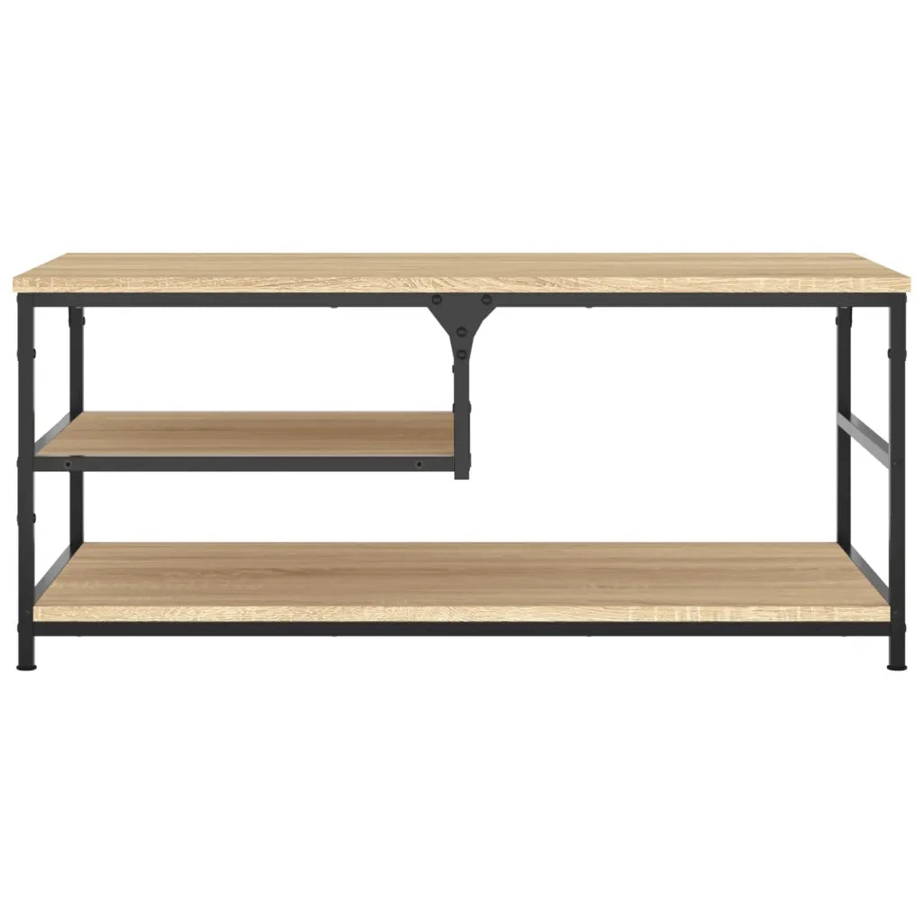 Tavolino da Salotto Rovere Sonoma 90x49x40 cm Legno Multistrato 835310