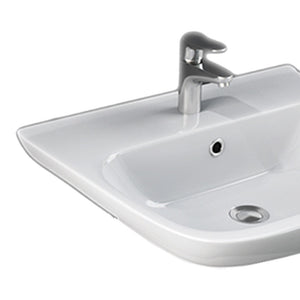 Lavabo da 65 cm in ceramica - serie River