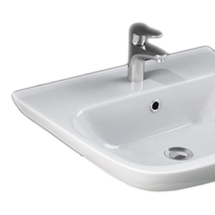 Lavabo da 65 cm in ceramica - serie River