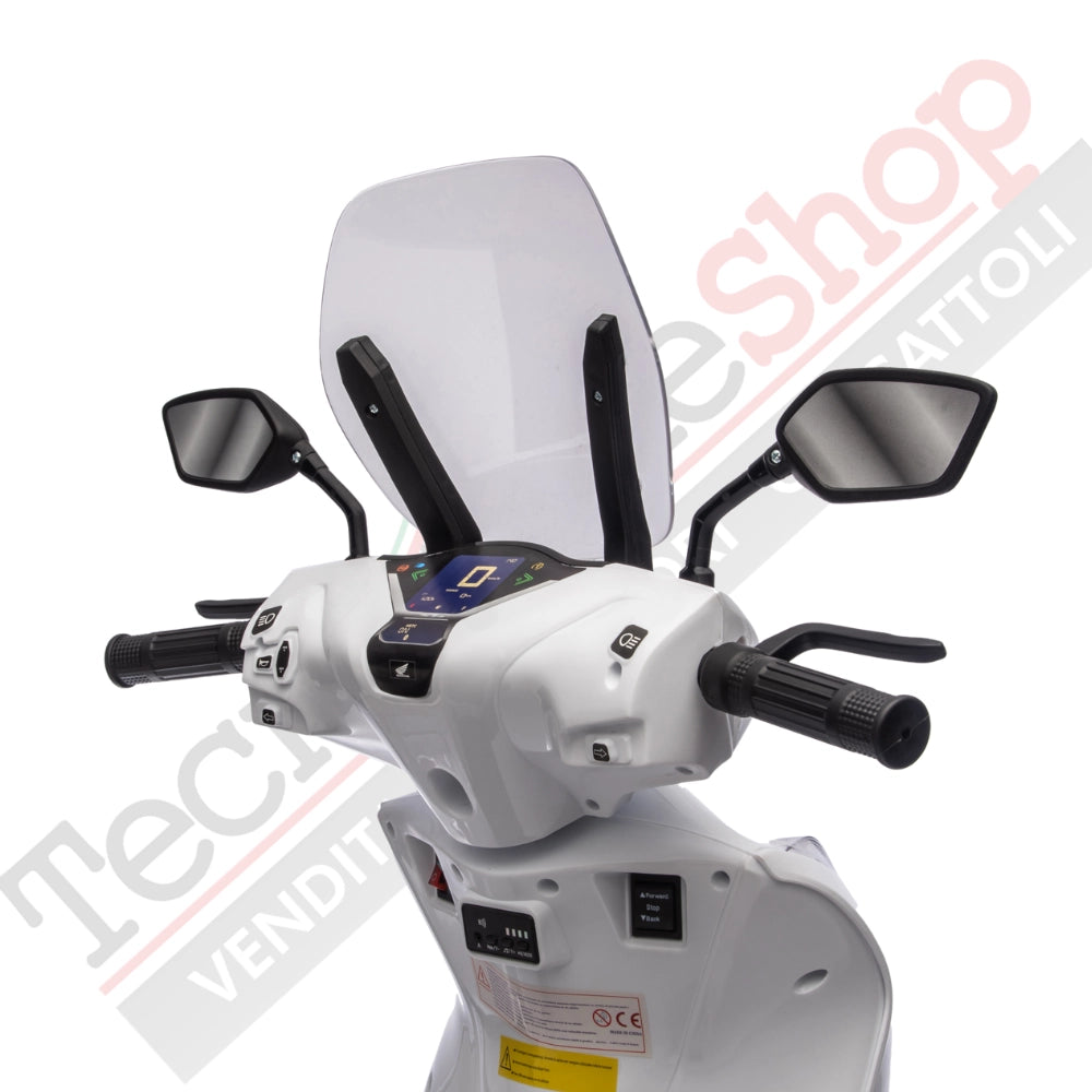 Moto Elettrica per Bambini Honda SH125 -Bianco