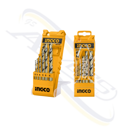 SET 6 PUNTE TRAPANO PER METALLO INGCO AKD1055