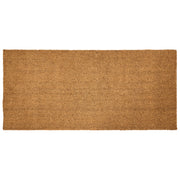 Zerbino di benvenuto in fibra di cocco antiscivolo 55 x 120 cm con supporto in PVC naturale