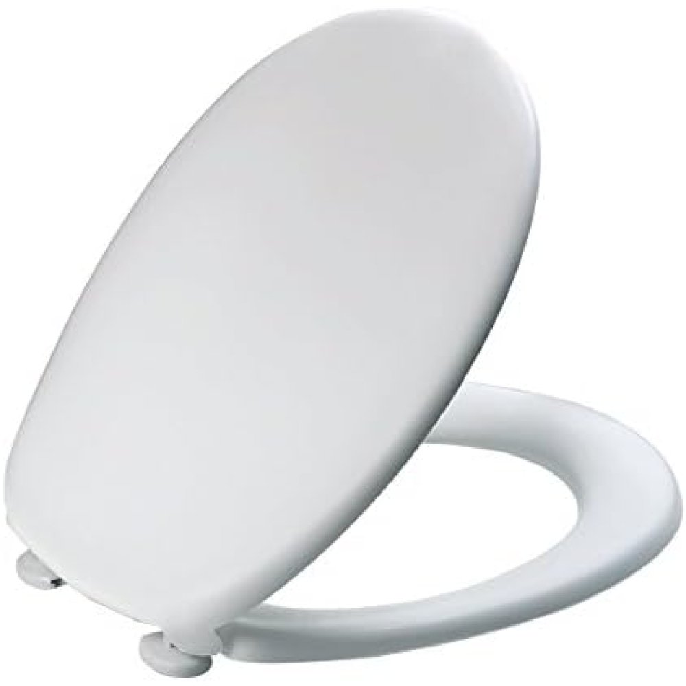 Saniplast sestriere slow close sedile wc, termoplastico, bianco,