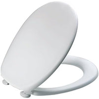 Saniplast sestriere slow close sedile wc, termoplastico, bianco,