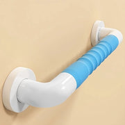 Beugel per bagno, barriera antiscivolo in acciaio inossidabile, 43 cm | Sostegno universale per doccia e wc per anziani | Beugel installabile senza intervento, duraturo e barriera libera