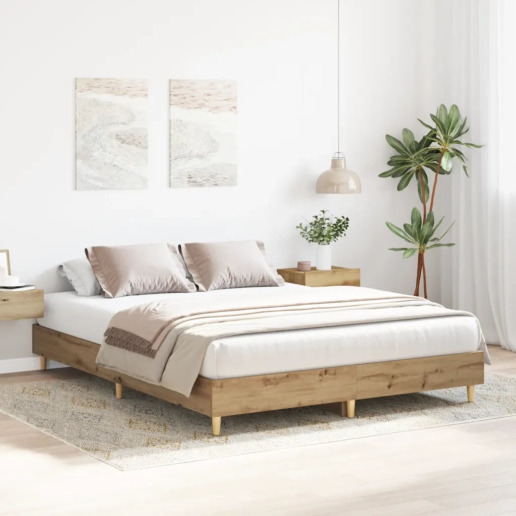 Giroletto senza Materasso Rovere Artigianale 90x200 cm