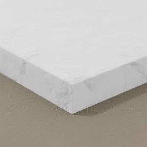 Piatto doccia filo pavimento Karen 80x150 in resina bianco pietra