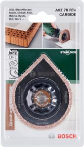 Lama multifunzione Bosch Starlock AVZ 70 RT4 CARBIDE - 2609256C51