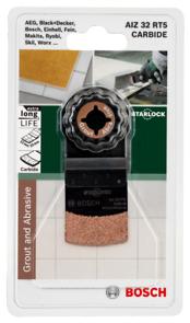 Lama multifunzione Bosch Starlock AIZ 32 RT5 CARBIDE - 2609256C48
