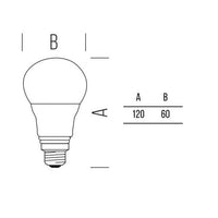 LAMPADINA LED CON SENSORE CREPUSCOLARE E27 LUCE CALDA 2700K BOT LIGHTING