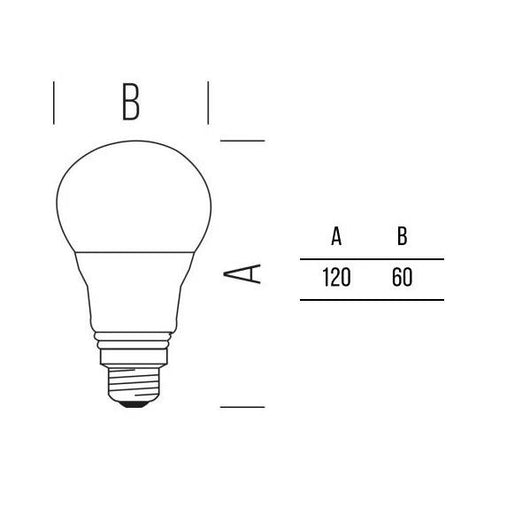 LAMPADINA LED CON SENSORE CREPUSCOLARE E27 LUCE NATURALE 4000K BOT LIGHTING