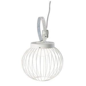 CAGE SOSPENSIONE BIANCO 18W LED 4000K