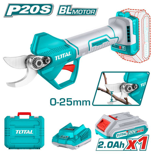 CESOIA POTATURA KIT 25MM 20V CON BATTERIA