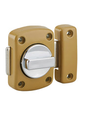 Chiavistello a pomolo Concorde per porta interna, 30mm, acciaio, bronzo epossidico - THIRARD