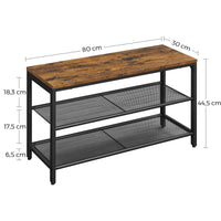 Scarpiera Valora LBS74X in acciaio industriale per corridoio