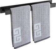 Supporto per asciugamani per la doccia - acciaio inossidabile - 1 pezzo - grigio scuro - 40,6 cm
