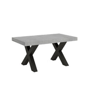 Tavolo Allungabile 160-264x90x77 cm Traffic Cemento