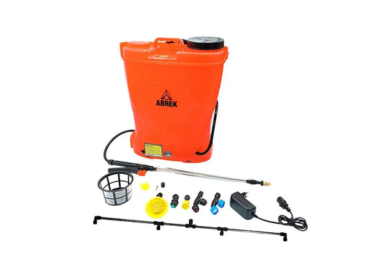 Pompa da irrorazione a batteria Abrek Irrok da 16Lt lancia telescopica