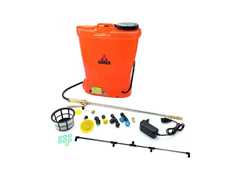 Pompa da irrorazione a batteria Abrek Irron da 16Lt lancia telescopica in ottone
